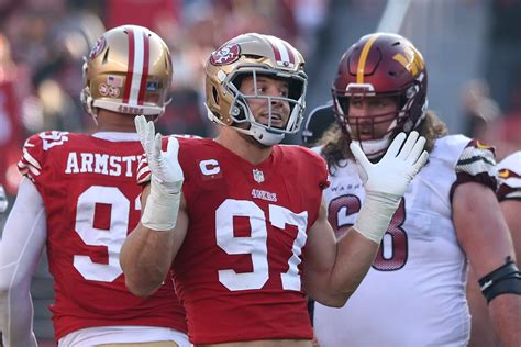 Nick Bosa absent from 49ers training camp amid extension talks
